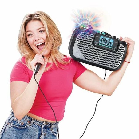 Juguetes Musicales Niños - Altavoz Karaoke Vtech Super Sound
