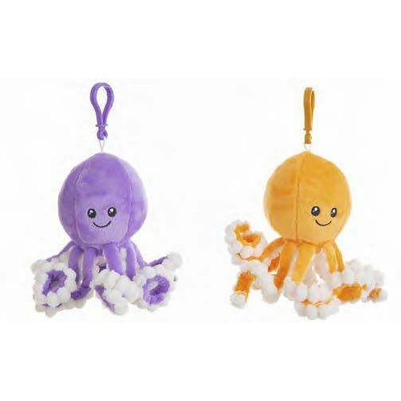 Peluches Niños Pulpo Pepe BigBuy Fun - Llavero Suave