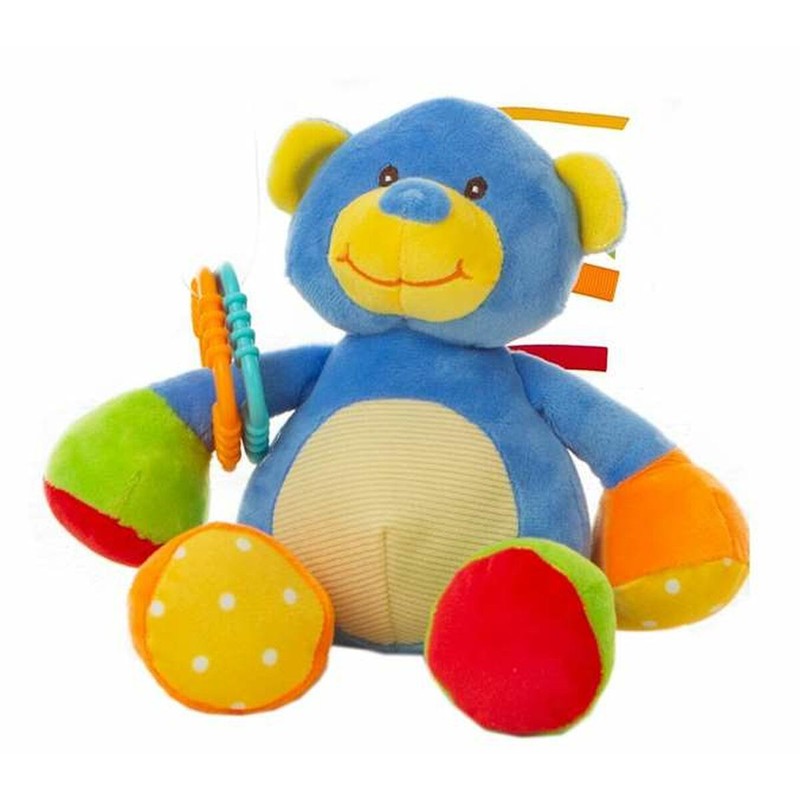 Peluches Niños Oso Azul Activity BigBuy Fun - 26 cm Suave - Compra online en MegaJuguetes