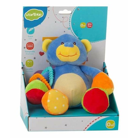 Peluches Niños Oso Azul Activity BigBuy Fun - 26 cm Suave