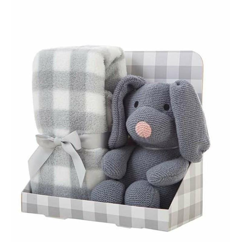 Peluches Niños: Set Manta y Perro Suave BigBuy Fun 90x75 cm - Compra online en MegaJuguetes