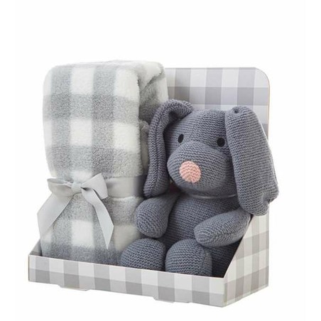Peluches Niños: Set Manta y Perro Suave BigBuy Fun 90x75 cm - Compra online en MegaJuguetes
