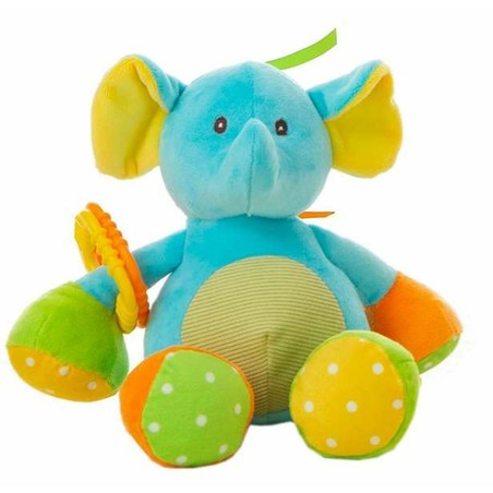 Peluches Niños: Elefante Turquesa Activity BigBuy Fun 26 cm - Compra online en MegaJuguetes