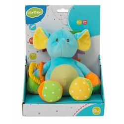 Peluches Niños: Elefante Turquesa Activity BigBuy Fun 26 cm - Compra online en MegaJuguetes 2