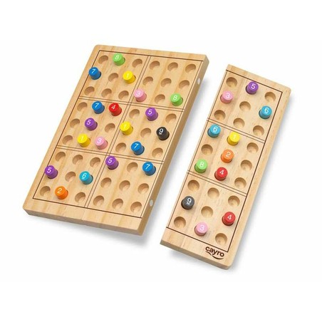 Juegos Mesa Niños Sudoku Cayro - 81 Piezas Educativas