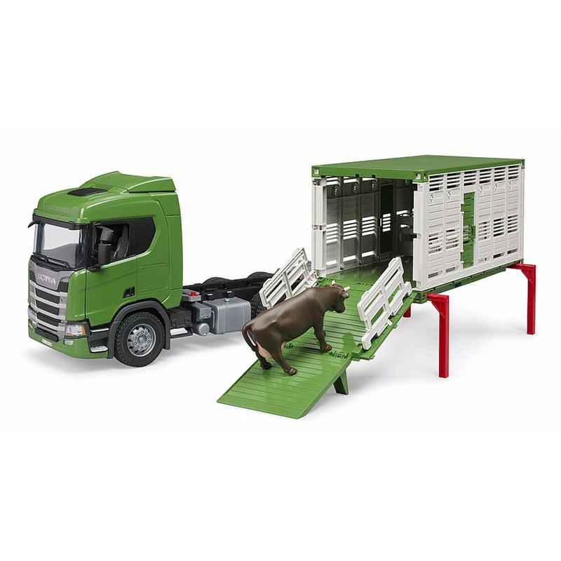 Coches juguete niños: Camión Bruder Scania Super 560R Verde