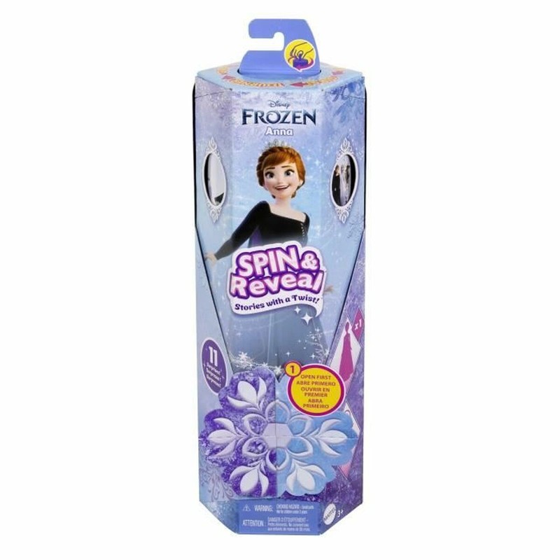 Figura Acción Niños: Muñeca Anna Spin & Reveal de Frozen - Compra online en MegaJuguetes