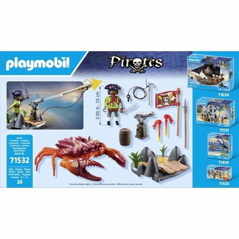 Figuras Acción Niños: Playset Playmobil Piratas 71532