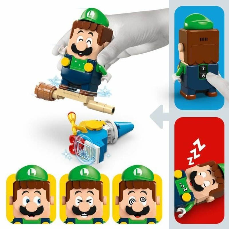 Juguetes Construcción Niños LEGO Super Mario: Aventuras Interactivas con Luigi