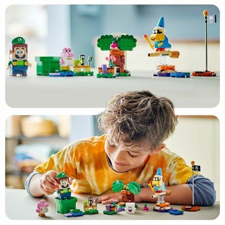 Juguetes Construcción Niños LEGO Super Mario: Aventuras Interactivas con Luigi