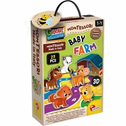 Puzzle Infantil Lisciani Giochi de Madera Montessori - Compra online en MegaJuguetes