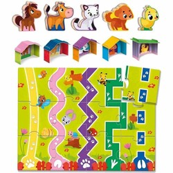 Puzzle Infantil Lisciani Giochi de Madera Montessori - Compra online en MegaJuguetes 2