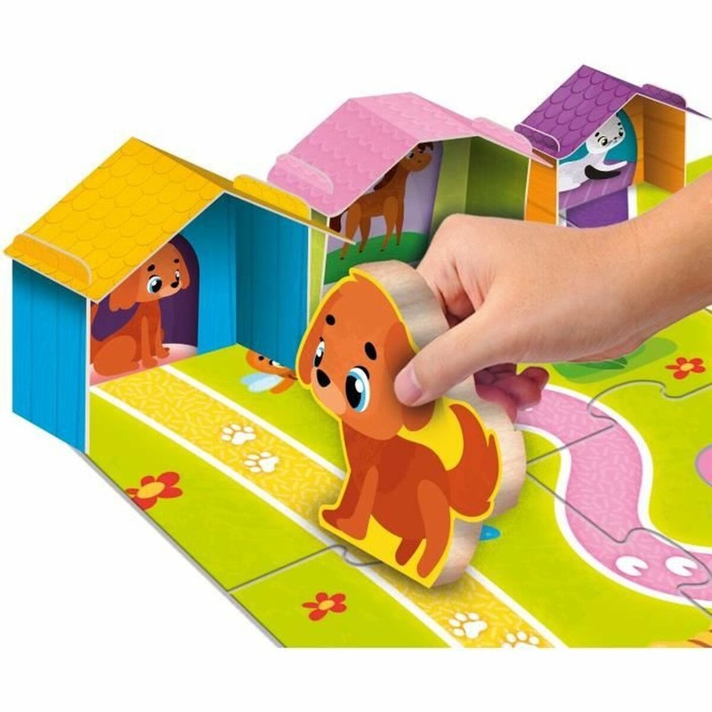 Puzzle Infantil Lisciani Giochi de Madera Montessori