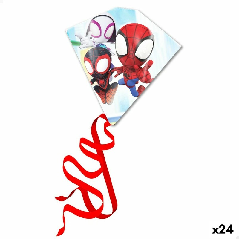 Juguetes exterior niños: Cometa Marvel 58x56cm - Compra online en MegaJuguetes
