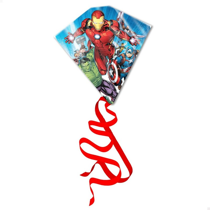 Juguetes exterior niños: Cometa Marvel 58x56cm