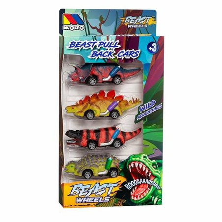 Coches Juguete Niños Moltó Beast Wheels - Set de Vehículos