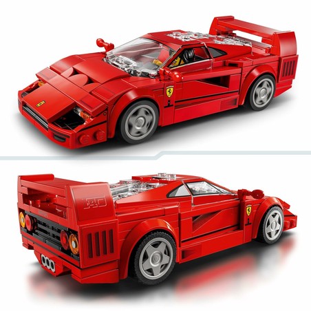 Juguetes Construcción Niños: Set Lego Ferrari F40 76934 Multicolor