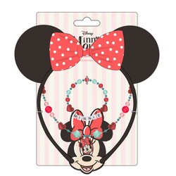 Manualidades Niños: Set Collar y Pulseras Minnie Mouse - Compra online en MegaJuguetes 2