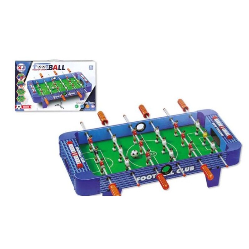 Juegos Mesa Niños: Futbolín Azul de Sobremesa Compacto