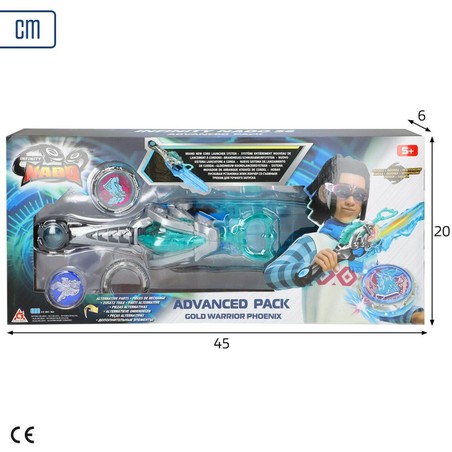 Figuras Acción Niños: Set de Combate Peonza Infinity Nado (4 Unidades)