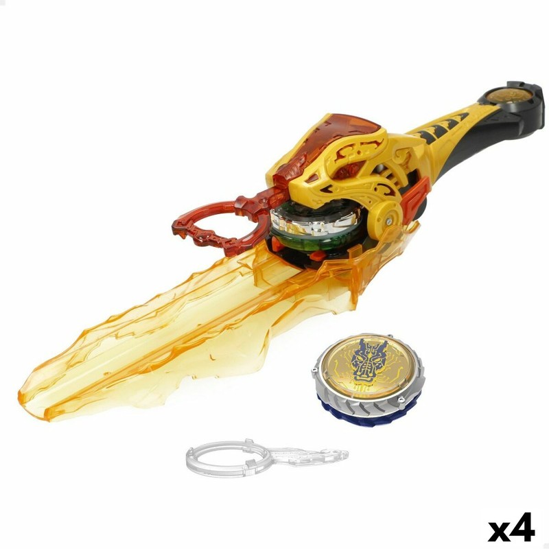 Figuras Acción Niños: Duelos con Peonza Infinity Nado (4 Unidades) - Compra online en MegaJuguetes