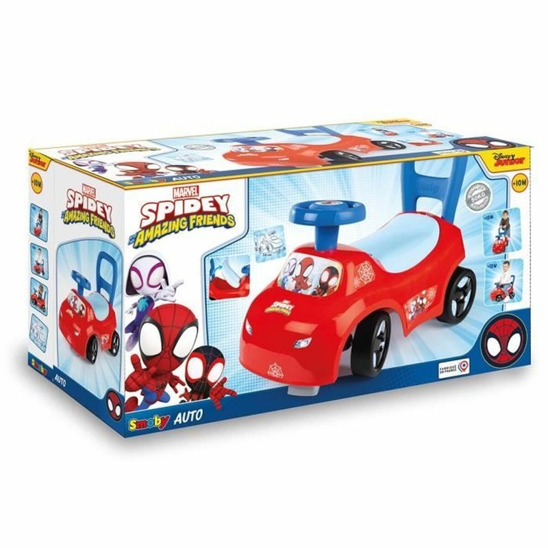 Juguetes Exterior Niños: Correpasillos Smoby Spidey 2 en 1