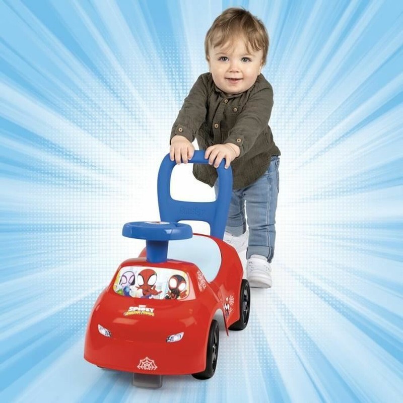 Juguetes Exterior Niños: Correpasillos Smoby Spidey 2 en 1