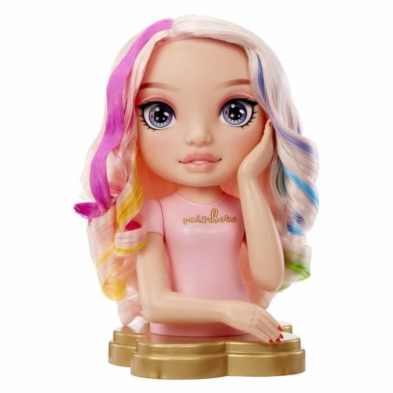 Manualidades Niños: Busto de Peinado Rainbow High Bella - Compra online en MegaJuguetes