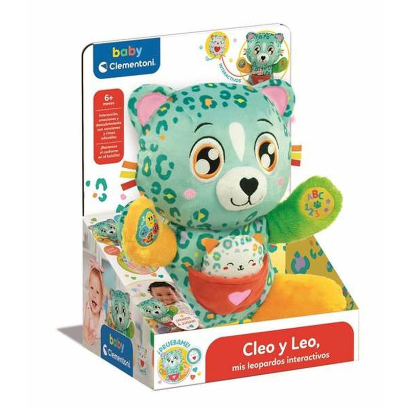 Peluches Niños Clementoni Leopardo Interactivo - Compra online en MegaJuguetes
