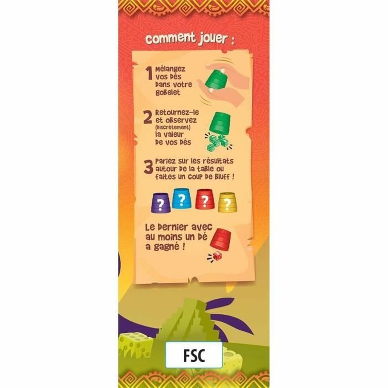 Juegos habilidad niños Asmodee Perudo - Juego de Mesa
