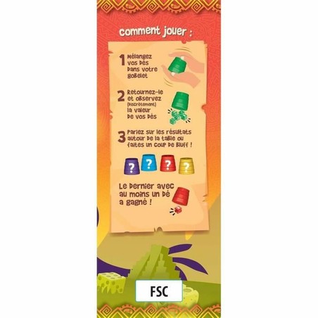 Juegos habilidad niños Asmodee Perudo - Juego de Mesa