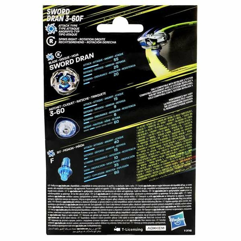 Figuras Acción Niños: Peonza Beyblade X BigBuy Fun de Batalla