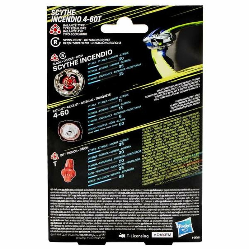 Figuras Acción Niños: Peonza Beyblade X BigBuy Fun de Batalla