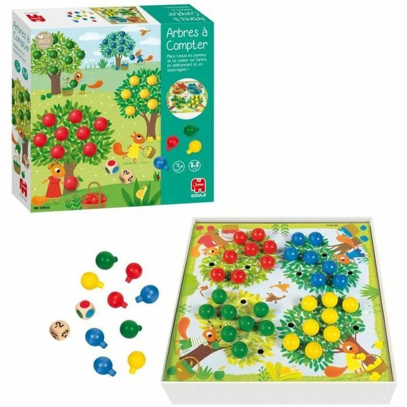 Juegos Mesa Niños Goula Arbres a Compter para Aprender a Contar