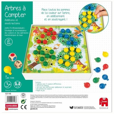 Juegos Mesa Niños Goula Arbres a Compter para Aprender a Contar