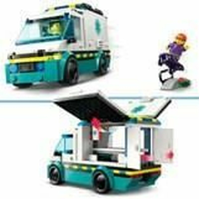 Juguetes Construcción Niños Lego City 60451 Ambulancia Rescate