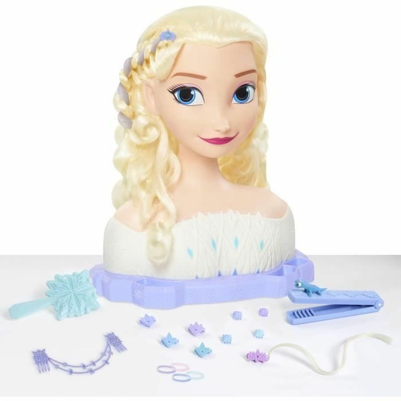 Manualidades Niños: Busto Elsa Frozen Deluxe para Peinar