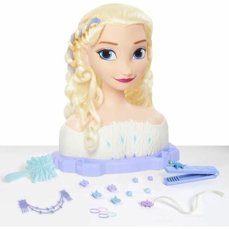 Manualidades Niños: Busto Elsa Frozen Deluxe para Peinar