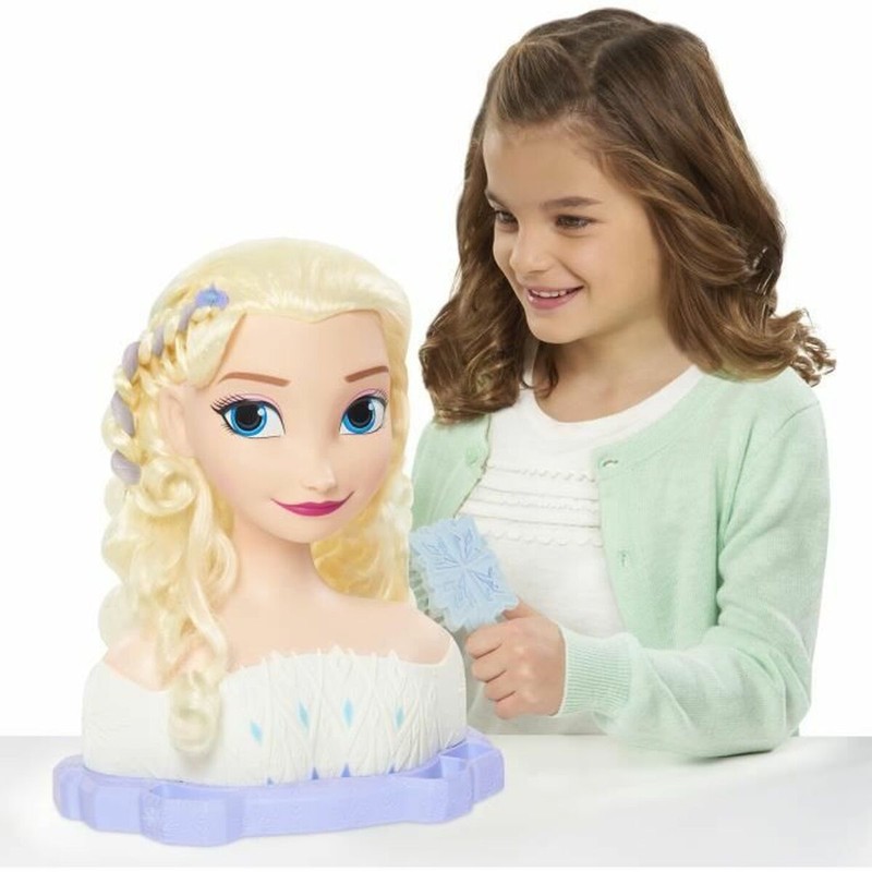 Manualidades Niños: Busto Elsa Frozen Deluxe para Peinar