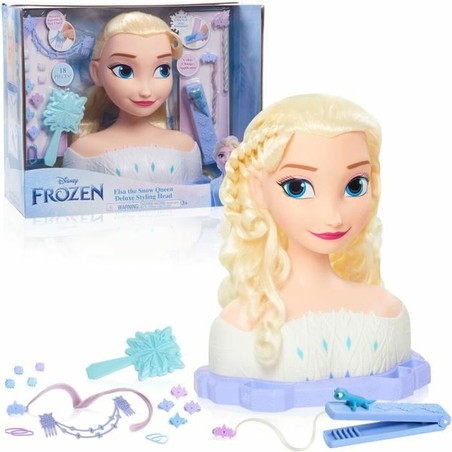 Manualidades Niños: Busto Elsa Frozen Deluxe para Peinar
