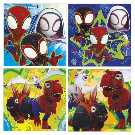 Puzzles Spidey y sus amigos para horas de diversión educativa