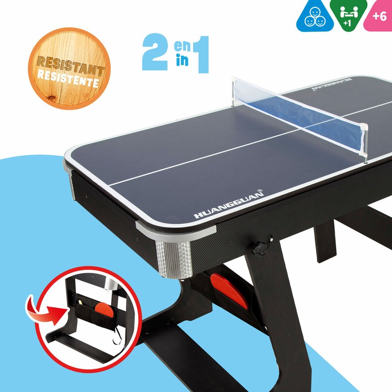 Juegos Mesa Niños CB Games: Billar y Ping Pong 2 en 1 Plegable
