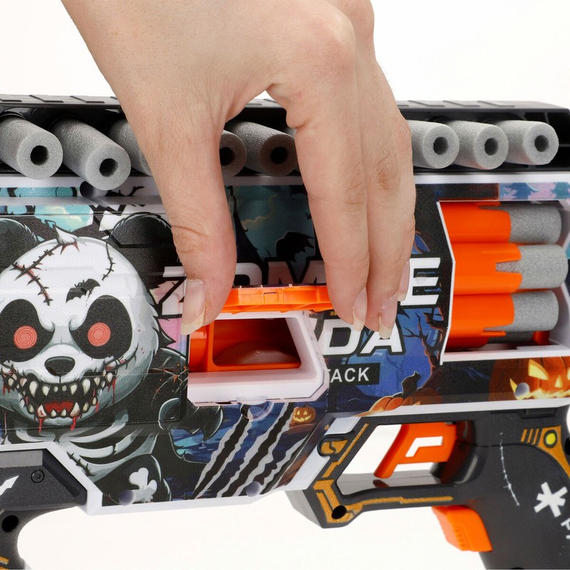 Figuras Acción Niños: Pistola de Dardos Colorbaby 4 Unidades