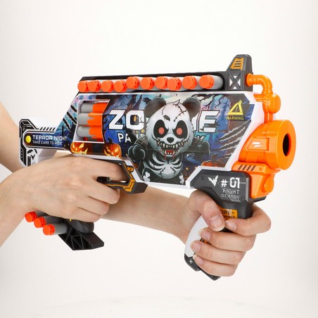 Figuras Acción Niños: Pistola de Dardos Colorbaby 4 Unidades