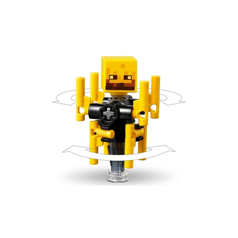 Juguetes Construcción Niños LEGO Minecraft 21266: Aventura Lava Abisal