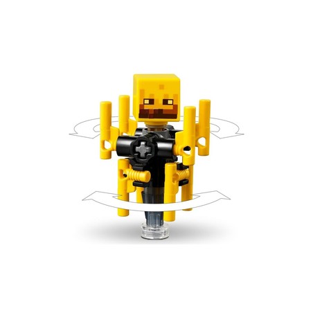 Juguetes Construcción Niños LEGO Minecraft 21266: Aventura Lava Abisal