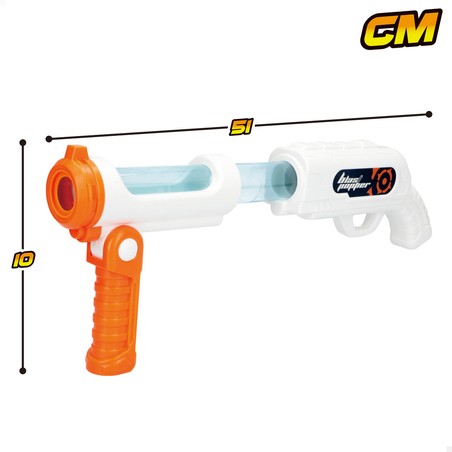 Figuras Acción Niños: Pistola Lanzabolas Colorbaby con 12 Bolas