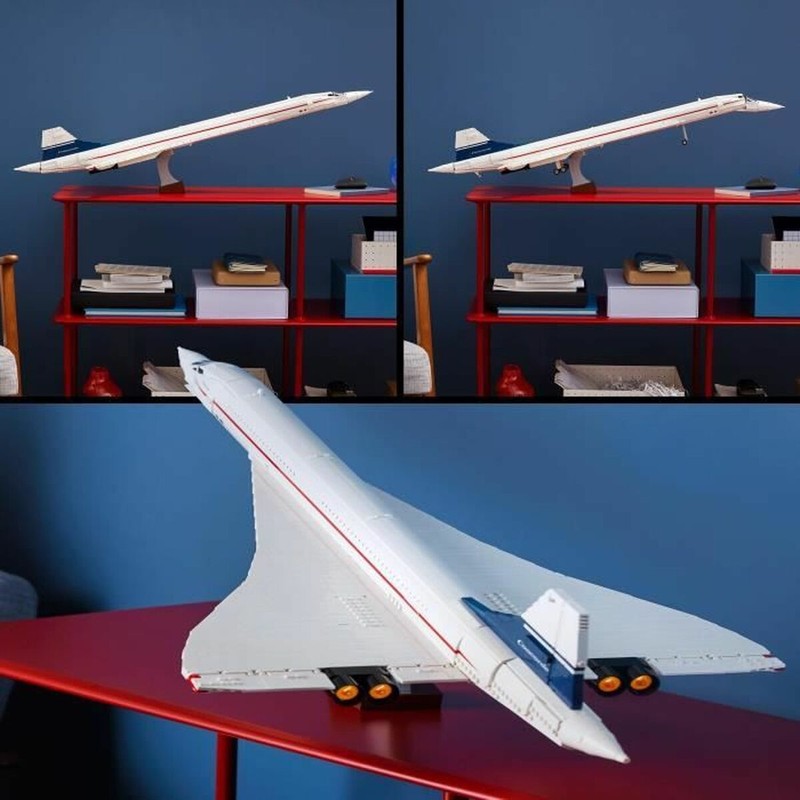 Lego Icons Concorde: Maqueta de Construcción para Adultos