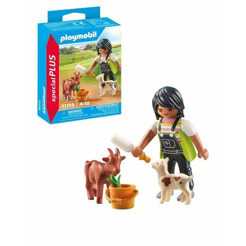 Figuras Acción Niños Playmobil 71759 - Pack 6 Piezas Multicolor