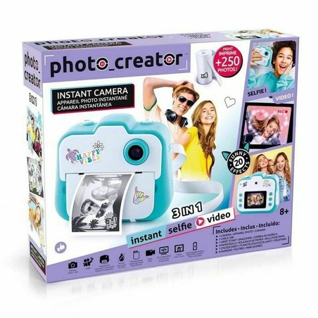 Juguetes Electrónicos Niños: Cámara Instantánea Canal Toys CLK 001